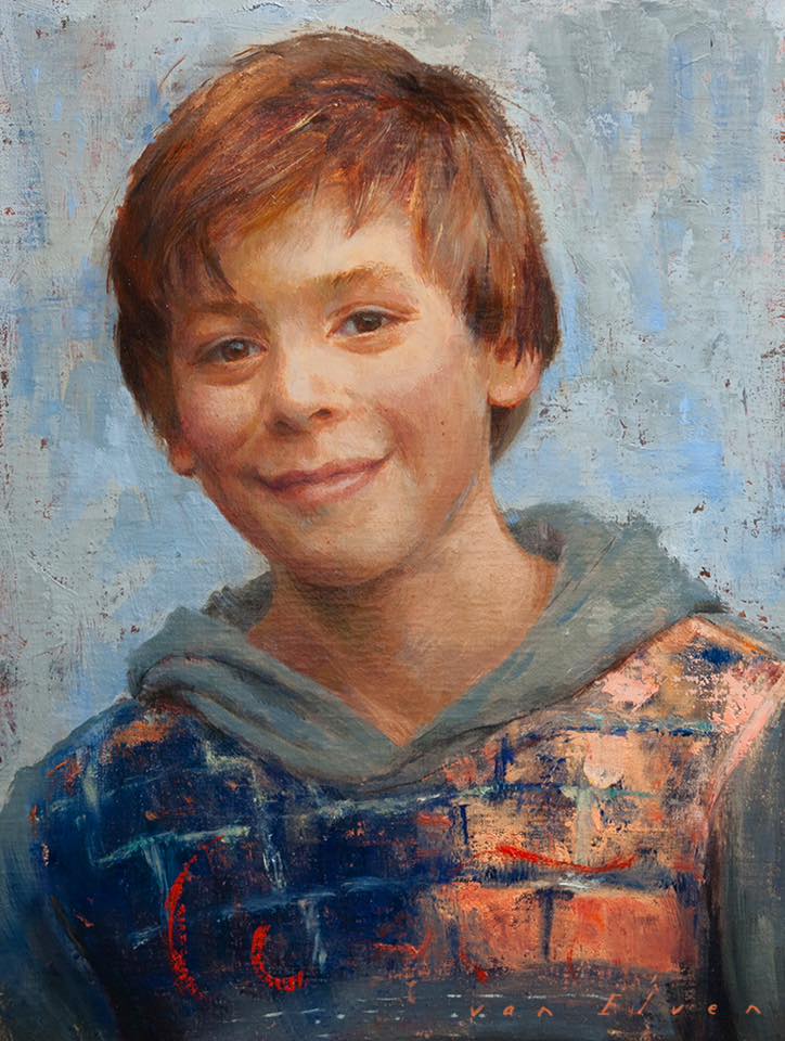 Een stoer portret van een tiener